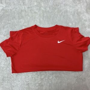 Red Nike DRI-FIT Shirt